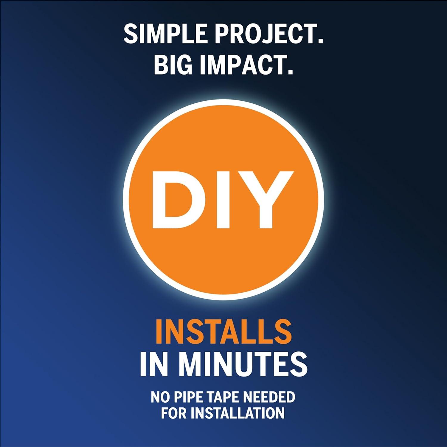 Waterpik High Pressure Hand Held Shower Head With Hose, PowerPulse Massage 6-Mode, Brushed Nickel XAL-649ME