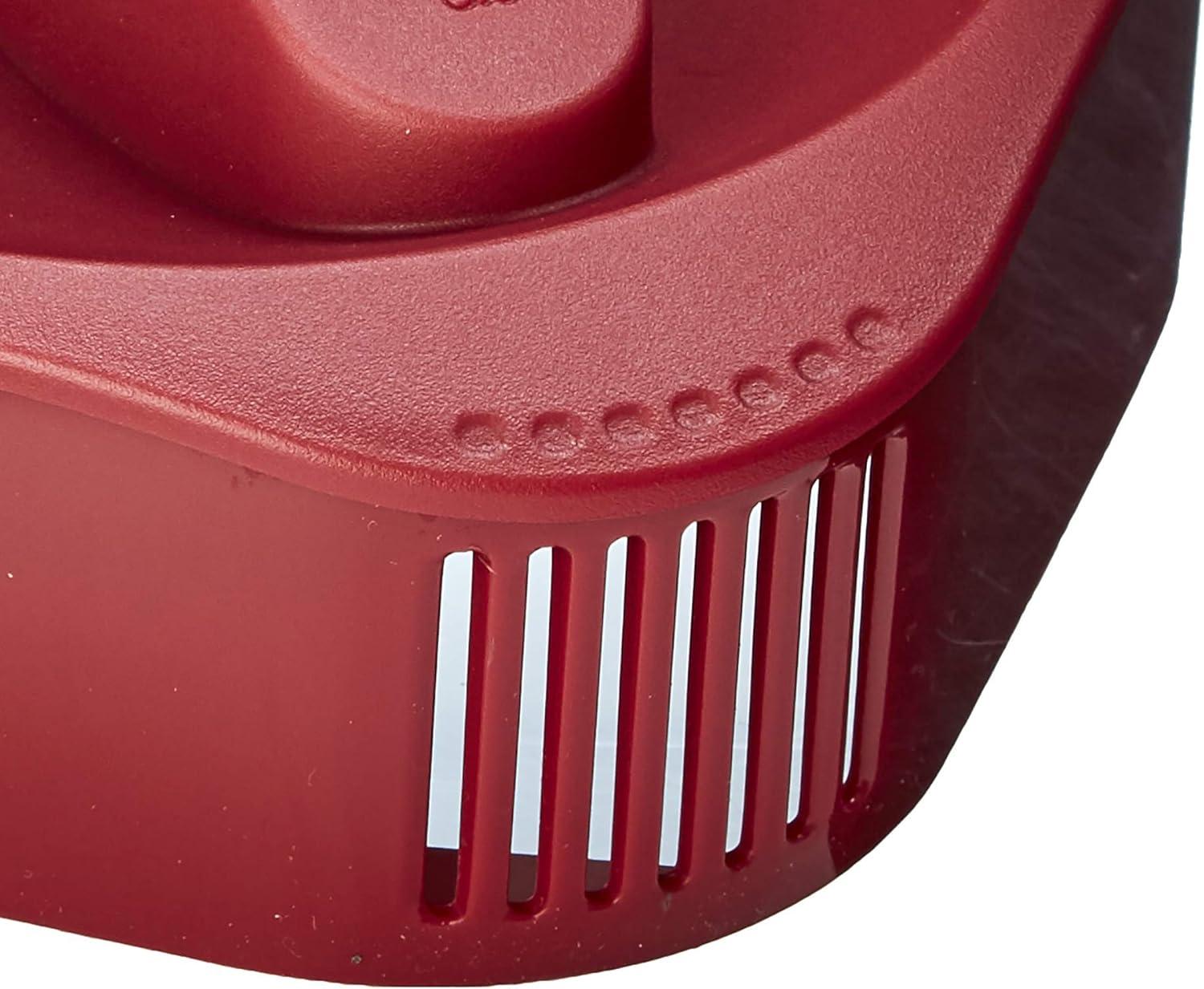 GoodCook Plastic Pitcher with 4 Way Lid - 1 Gallon - Red