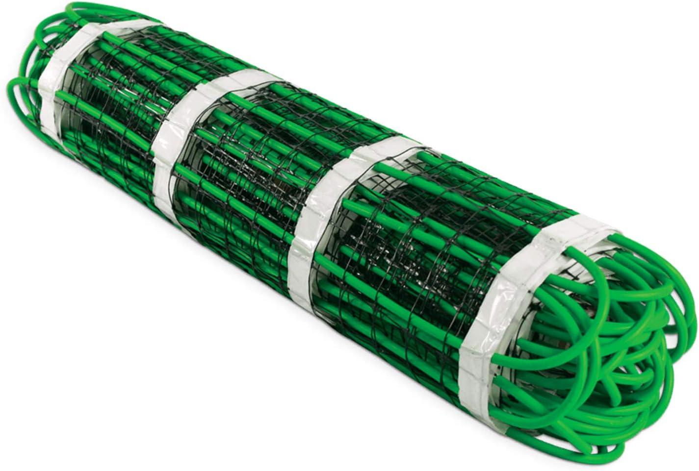 Green 2' x 10' Electric Radiant Heating Snow Melt Mat