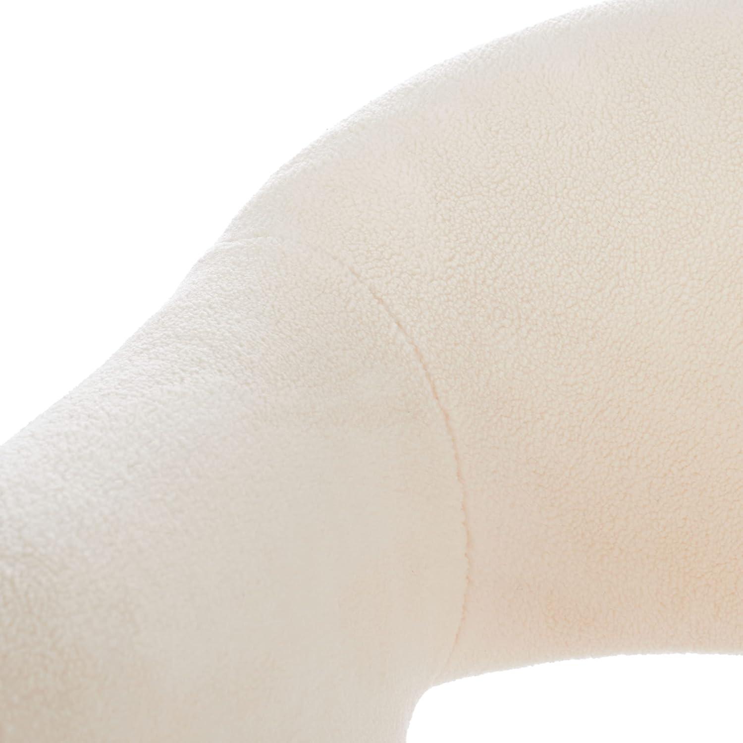 Quartz Swivel Accent Chair - SFV4736 - Ivory/Gold - Safavieh Couture