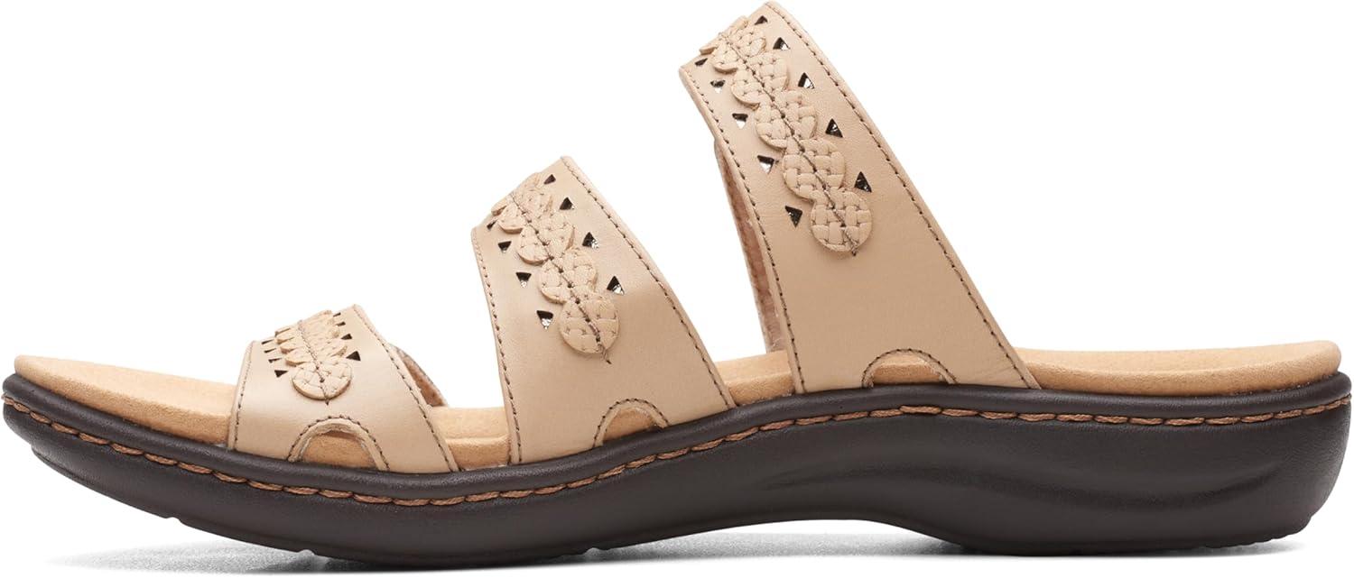 Laurieann Cove Casual Sand Genuine Leather Women's Slide