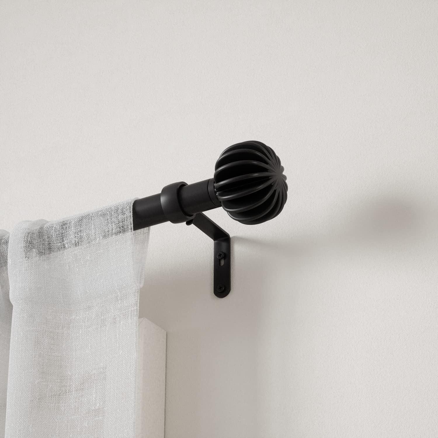 Steel Adjustable Single Curtain Rod