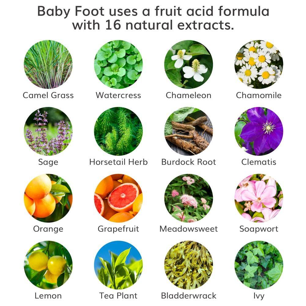 Baby Foot Exfoliation Foot Peel for Men - 1 Hour Treatment