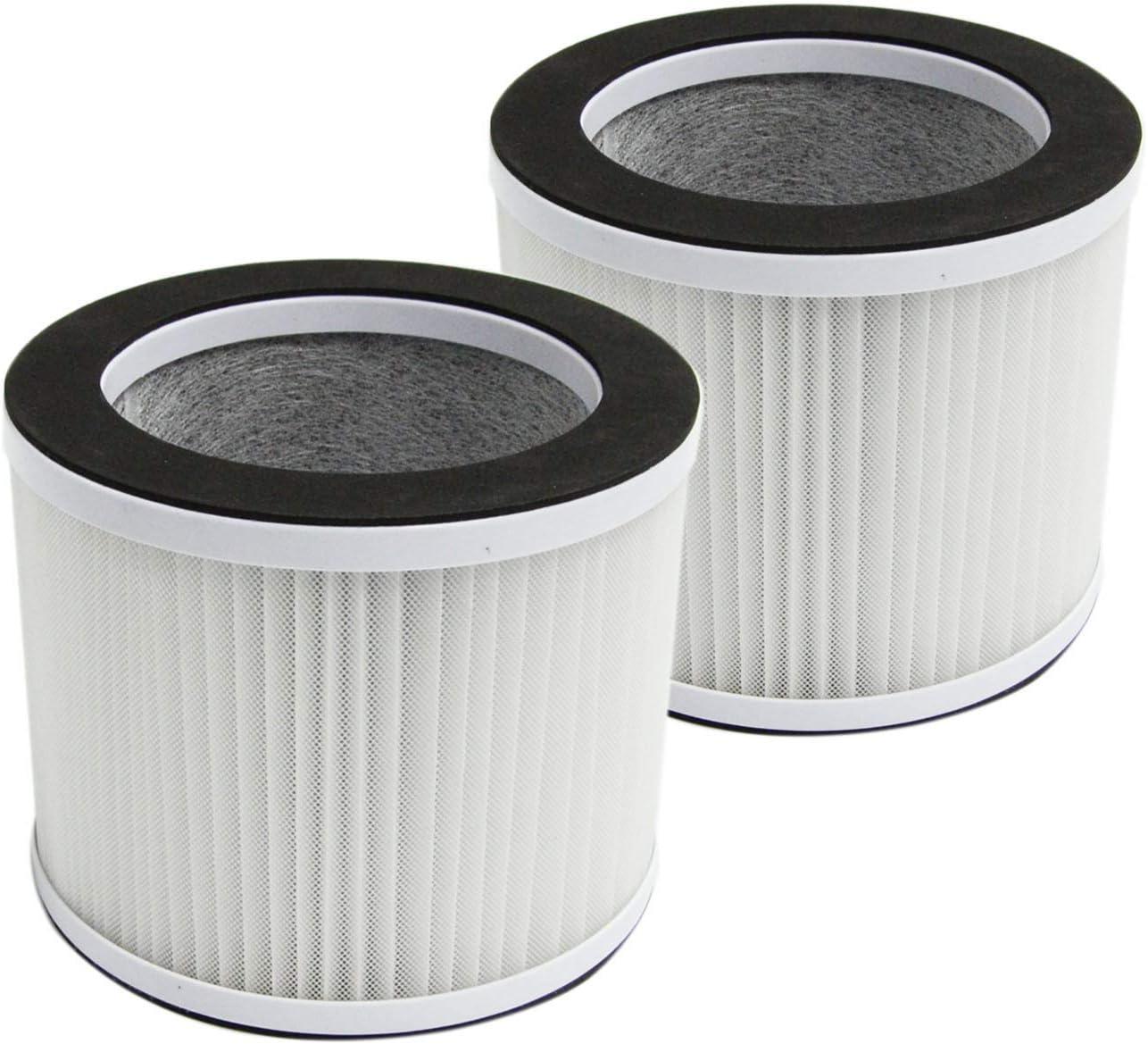 White True HEPA Air Purifier Replacement Filters, 2-Pack