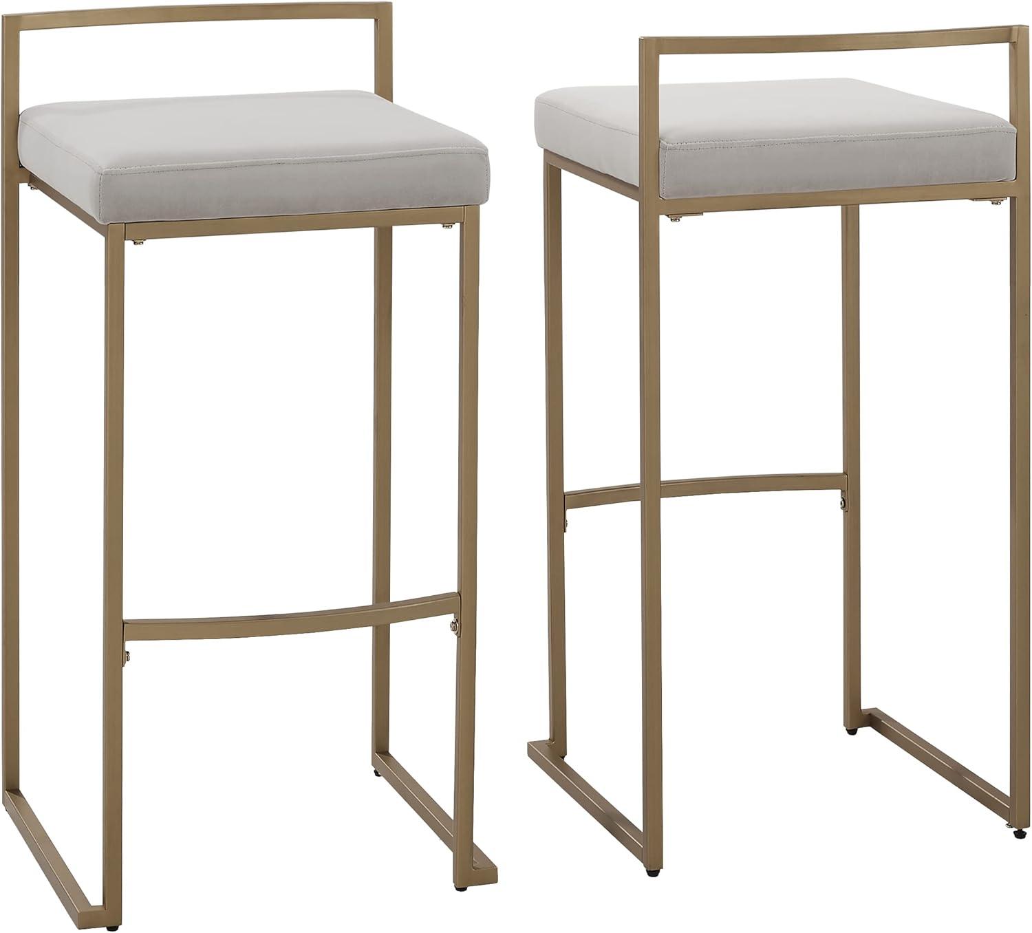 Set of 2 Harlowe Barstools - Crosley