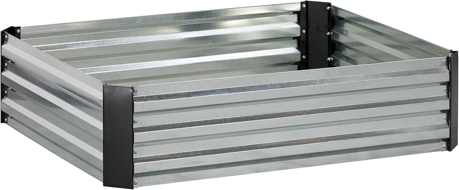 Grapevine Metal Raised Garden Bed