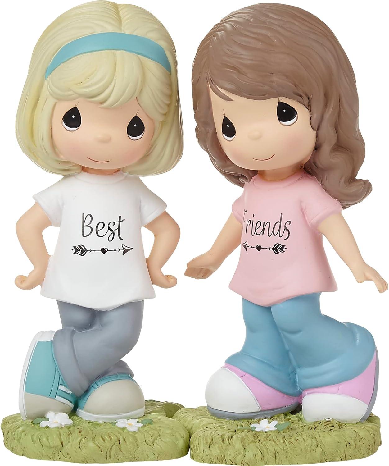 Precious Moments True Friends Are Never Apart 2-Piece Friendship Figurine Set