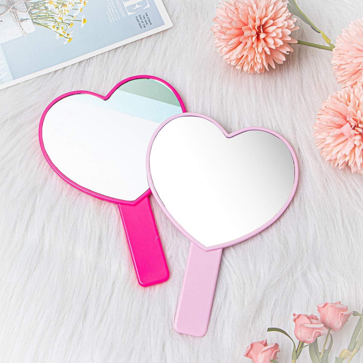 Small Handheld Mirror Travel Makeup Mirror Handheld Cosmetic Mirror