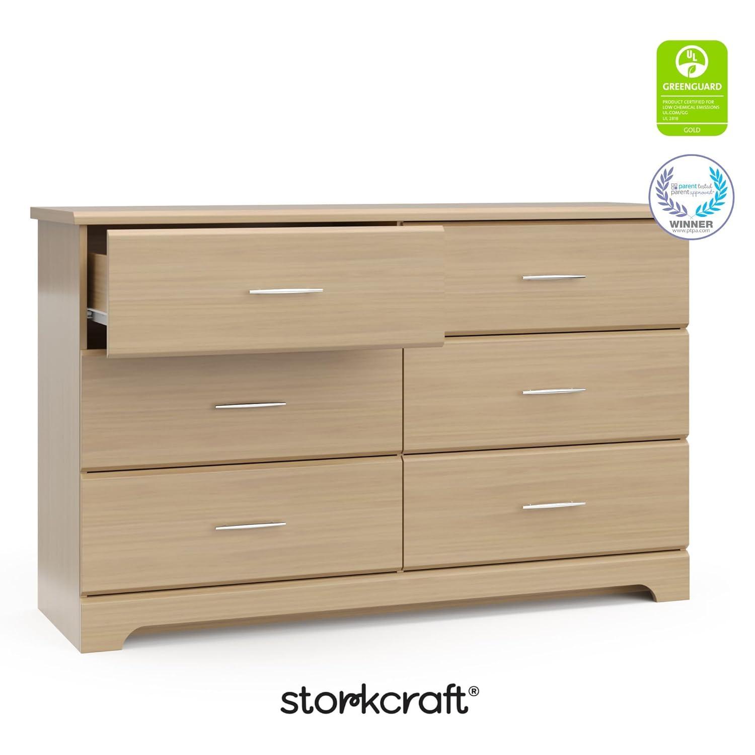 Brookside 6 Drawer Double Dresser