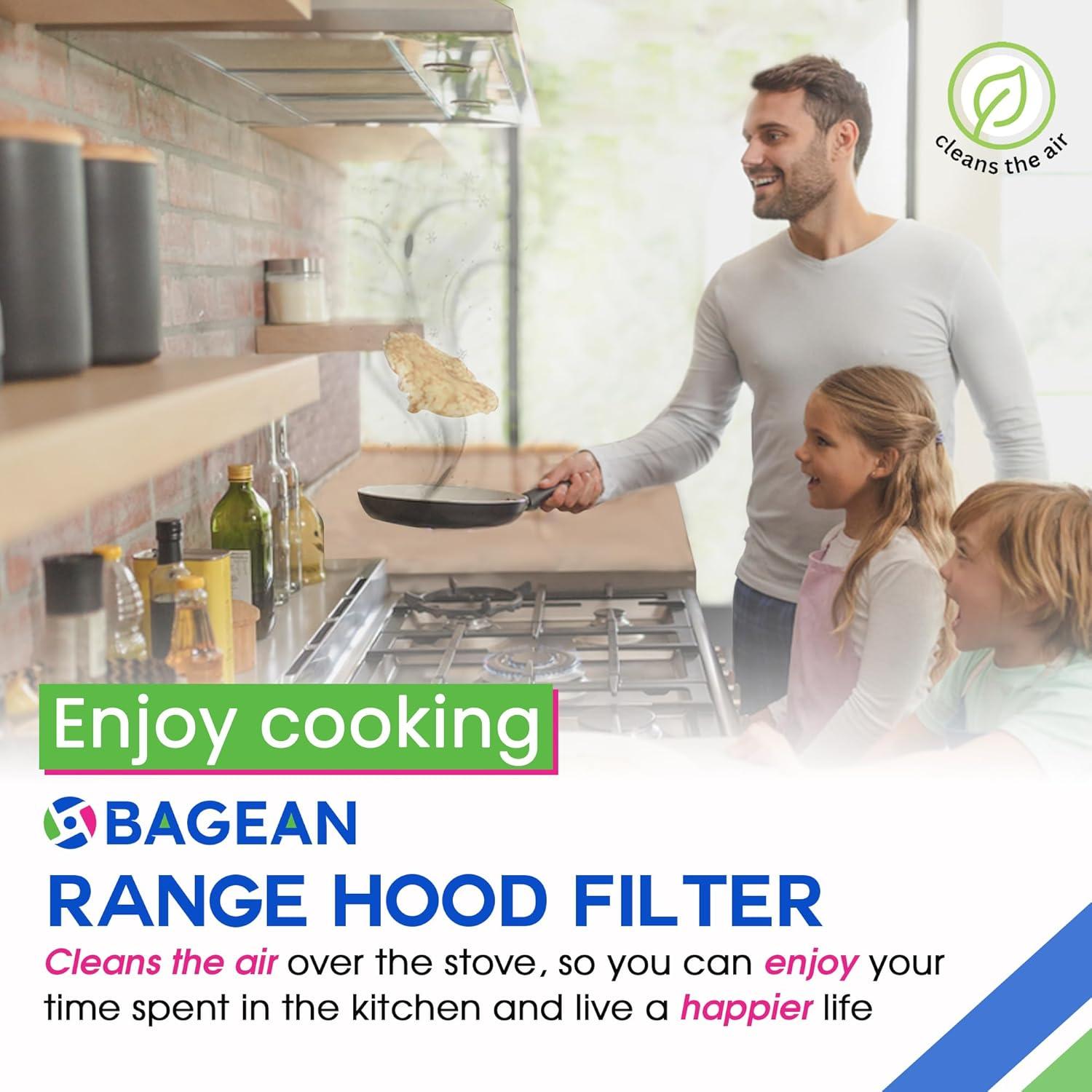 Range Hood Filter Replacement for 9.87 x 11.62 Inch 97007894 Broan Range Hood Filter and Nutone Kitchen Exhaust Fan Filter - Hood Vent Filter for Range Hood Filters Grease From the Stove Overhead (1)