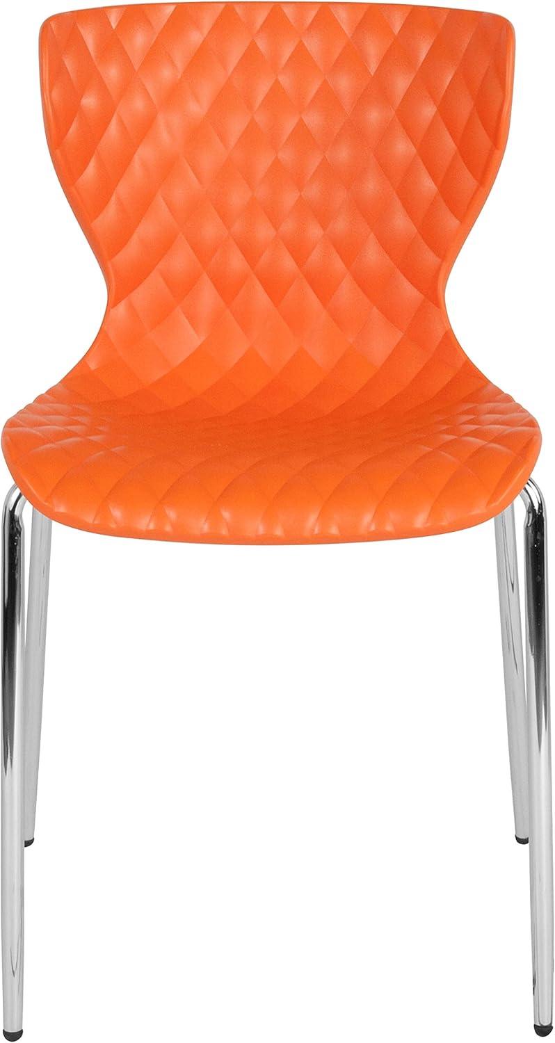 Flash Furniture Lowell Contemporary Plastic Stack Chair