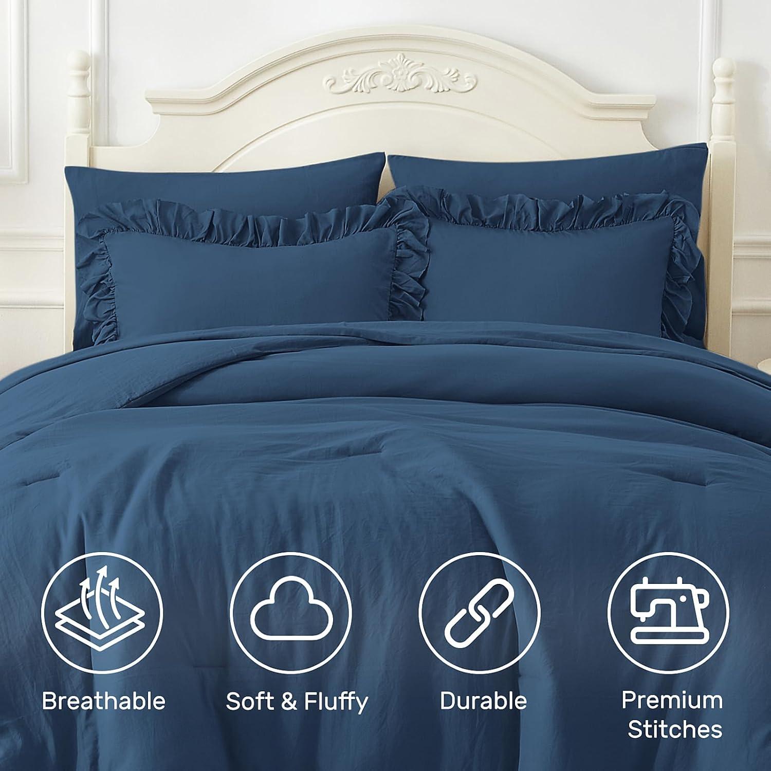 Lush Decor Cotton Duvet Cover Set