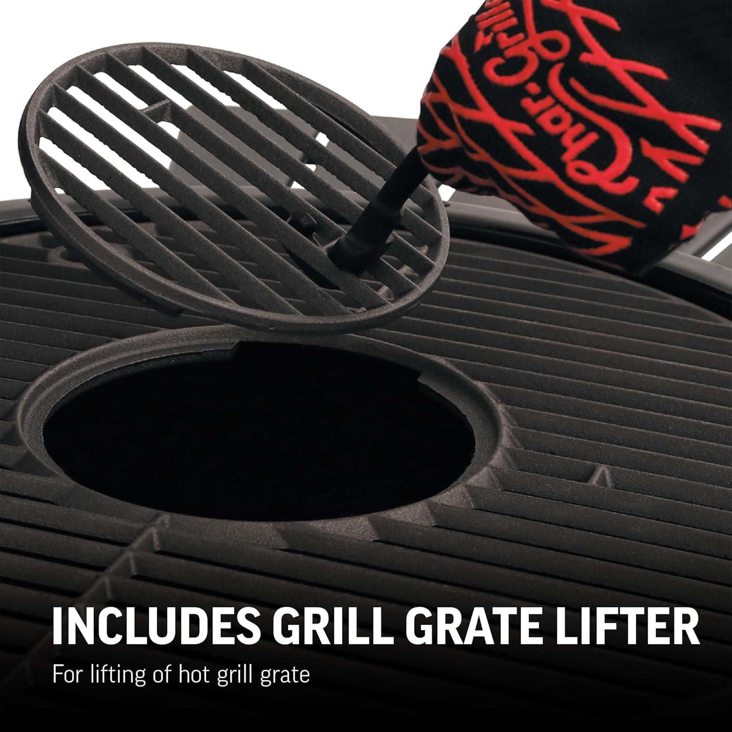 Char-Griller® AKORN® Jr. 14-inch Kamado Charcoal Grill in Gray