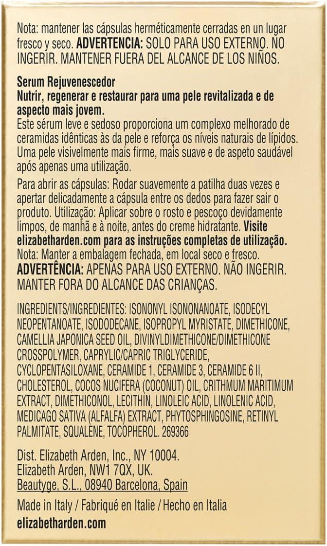 Elizabeth Arden Advanced Ceramide Capsules Daily Youth Restoring Serum, 90 Count