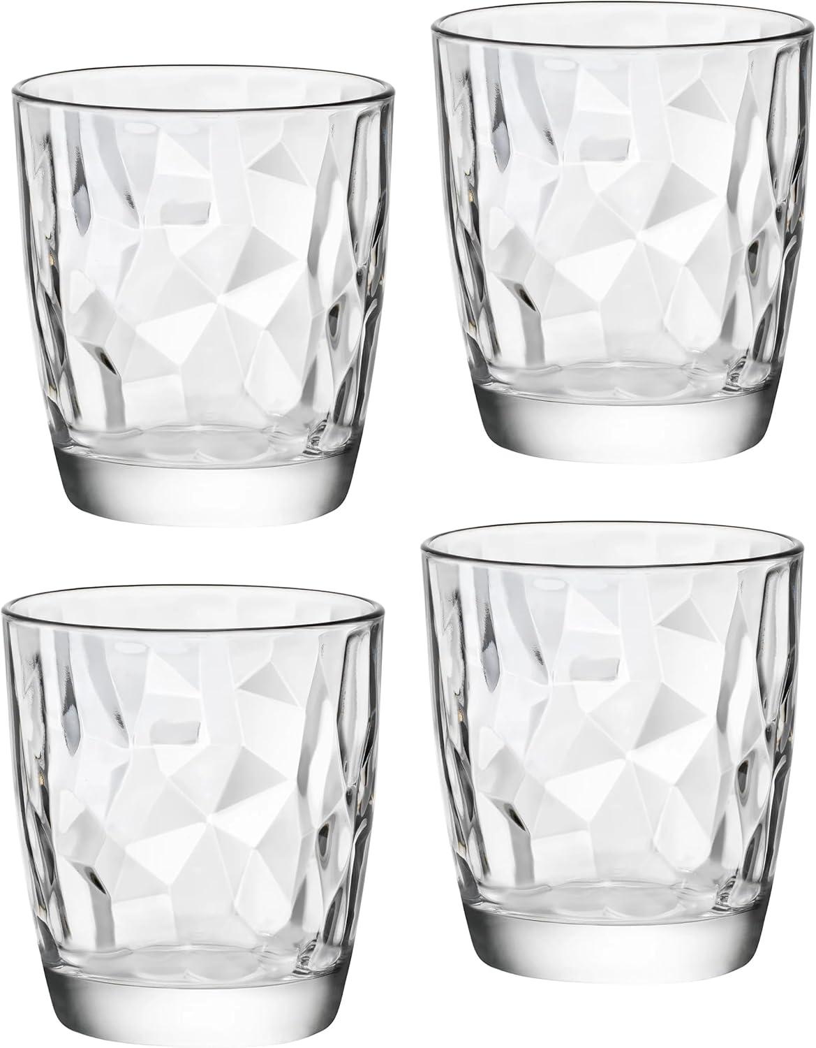 Bormioli Rocco Bormioli Rocco Diamond 13 oz. DOF Drinking Glasses (Set of 4)