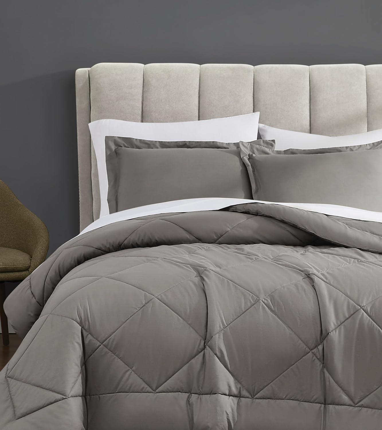 Bare Home Modern & Contemporary Organic Percale Duvet Cover Set