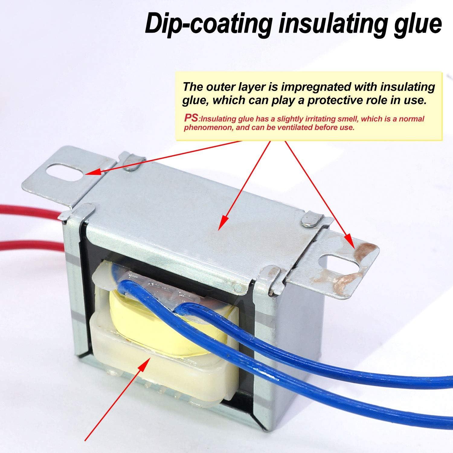 Weideer Single Phase 110V to 12V 10VA Power Transformer