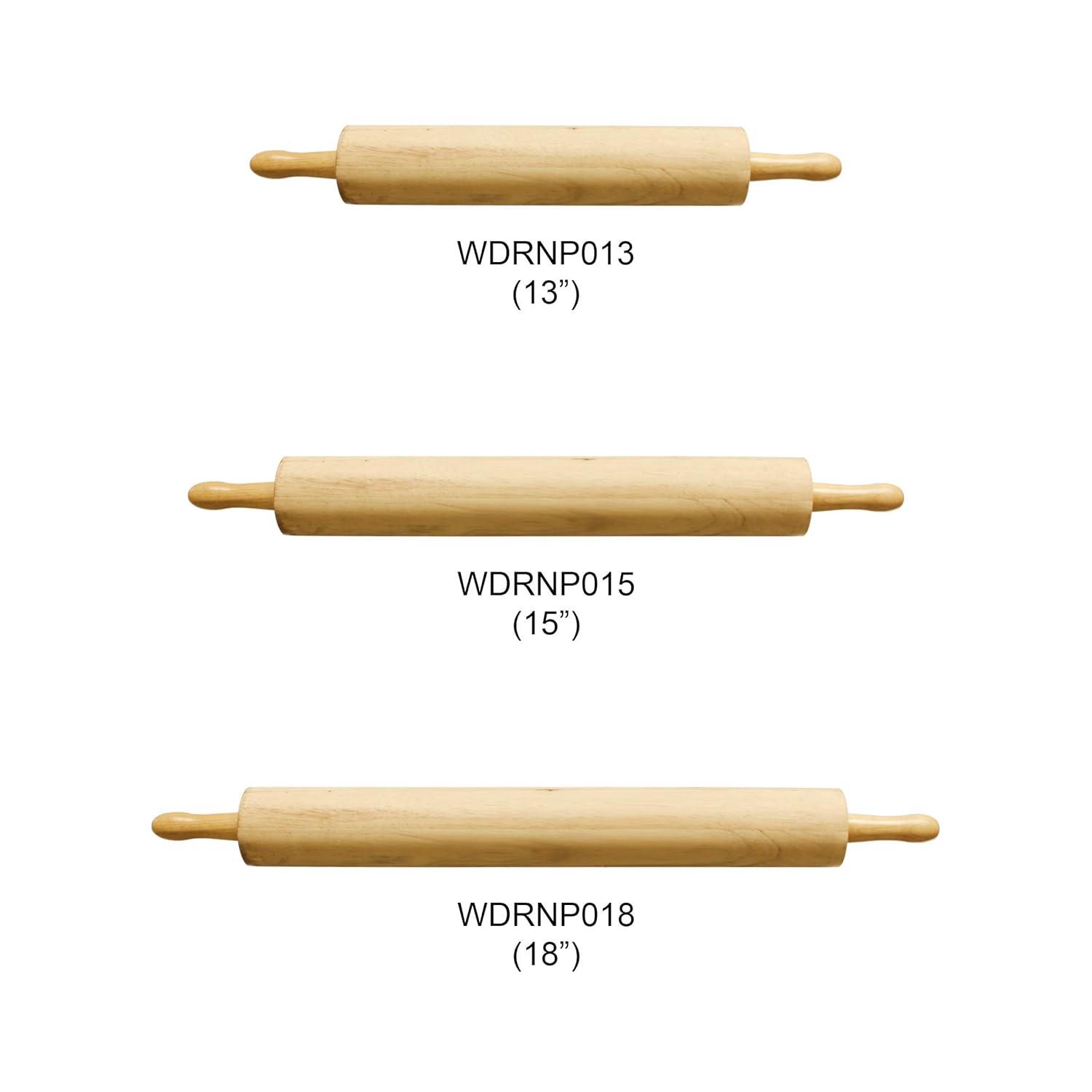 Thunder Group Inc. Wood Standard Rolling Pin