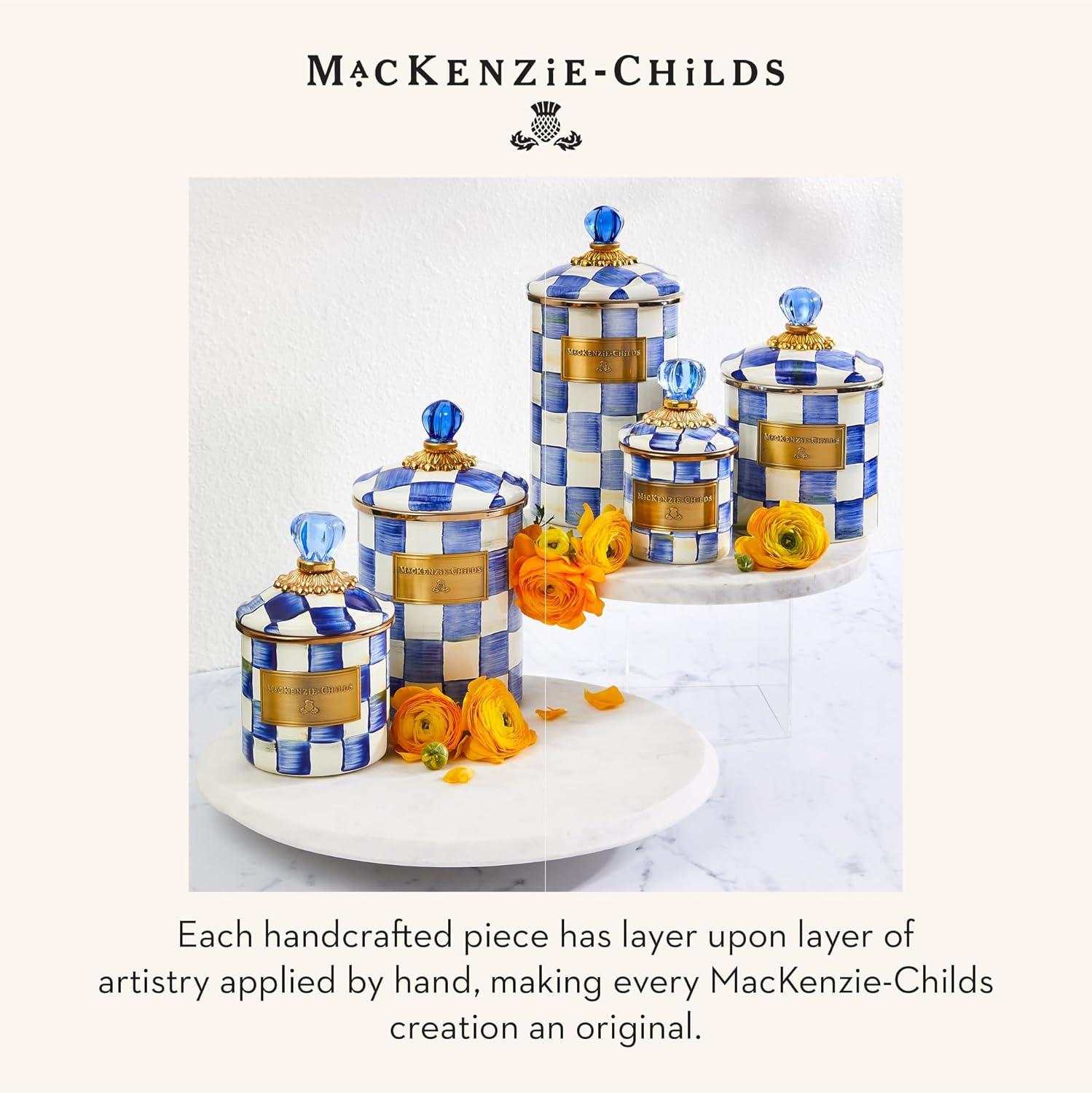 MacKenzie-Childs Royal Check® Canister