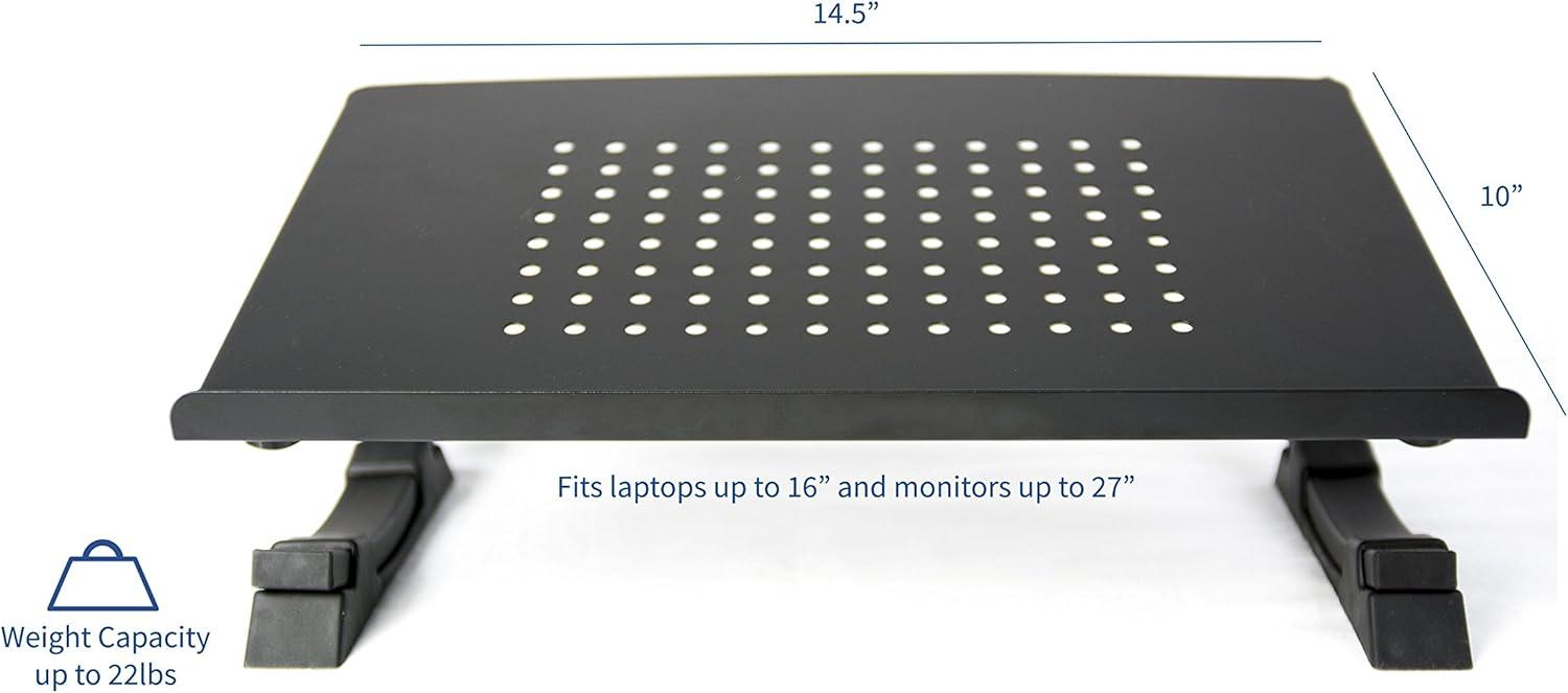 Vivo Black Laptop Desk Stand
