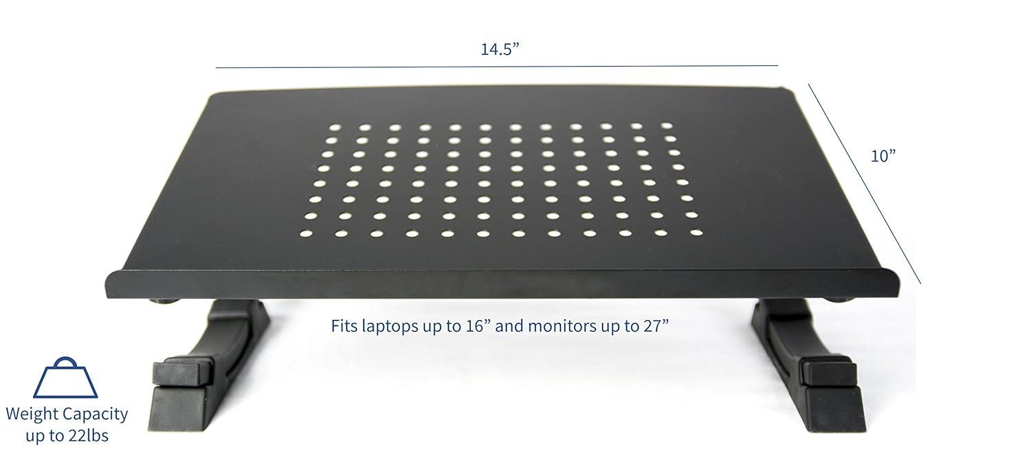 Vivo Black Laptop Desk Stand