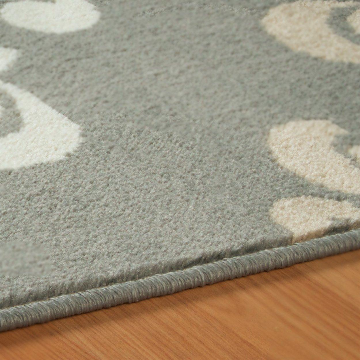 Superior Designer Casper Collection Area Rug, 8mm Pile Height with Jute Backing, Chic Tonal Damask Pattern, Anti-Static, Water-Repellent Rugs - Blue, 2'7" x 8' Runner Rug