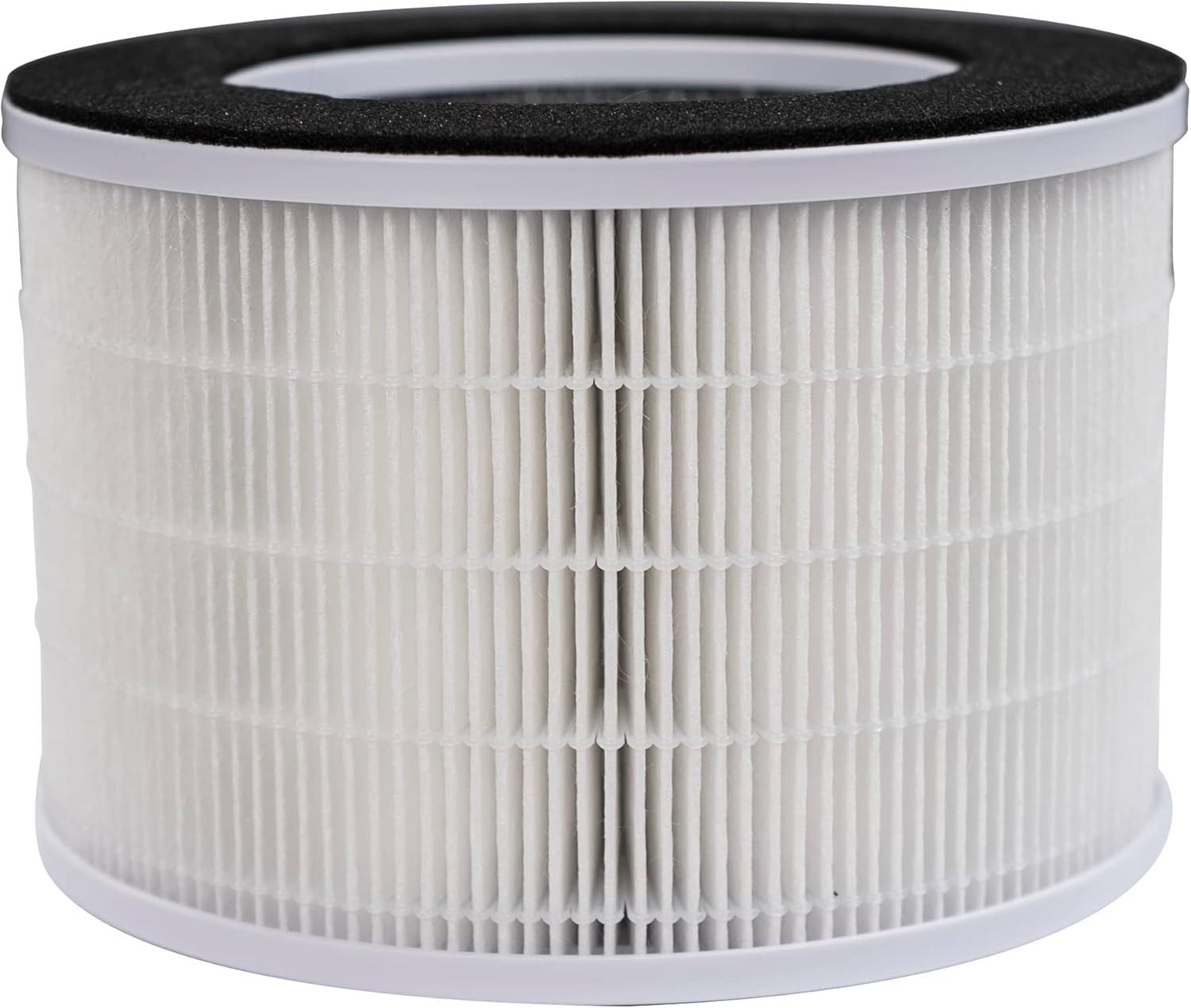 Compact White True HEPA Air Purifier Filter