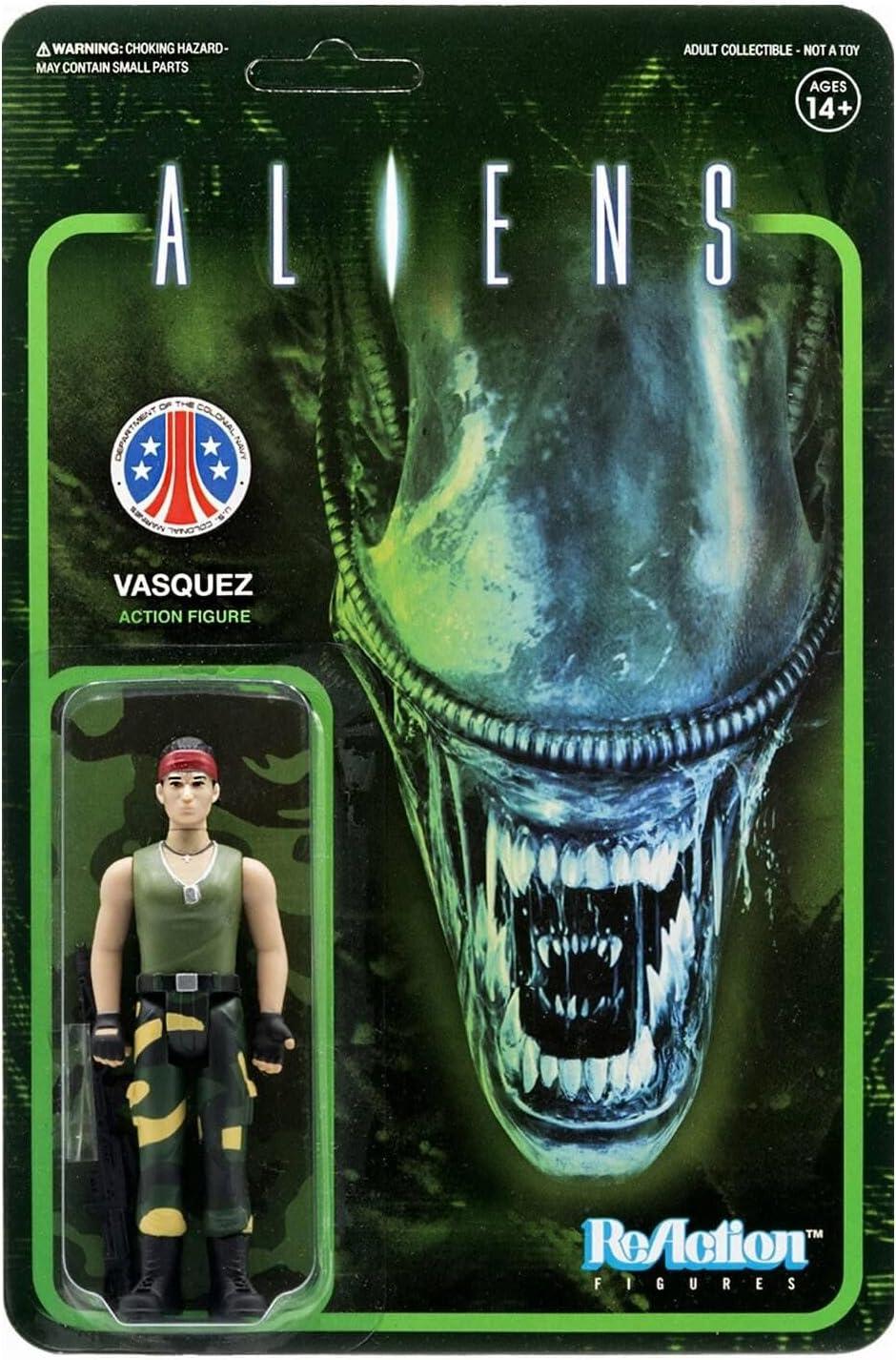 Aliens Vasquez 3 3/4-Inch ReAction Figure