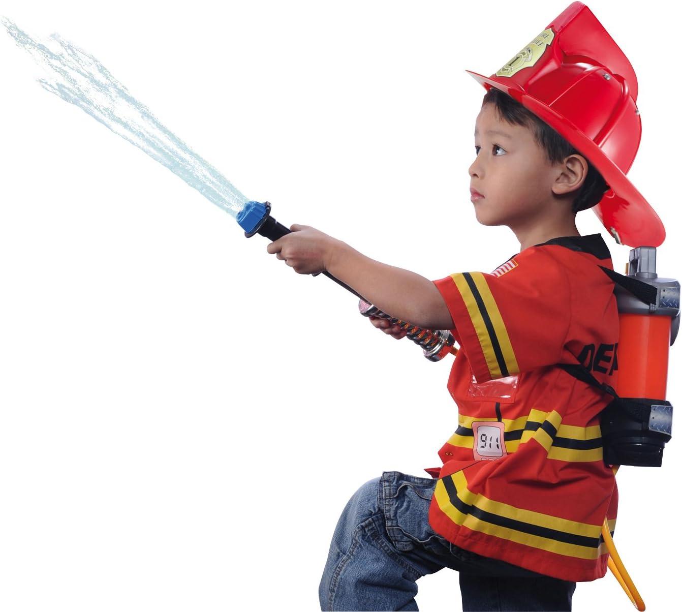 Aeromax Firefighter Costume Accessories Set, with Backpack and Hose