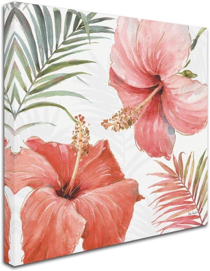 Lisa Audit 'Tropical Blush III' Canvas Art - 14x14