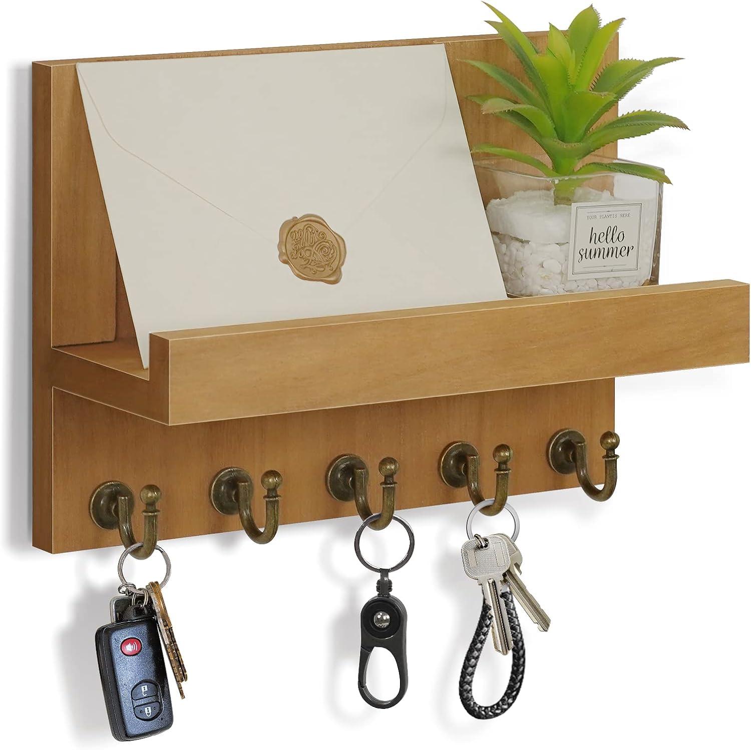 Winston Porter Shula Wood Wall Organizer