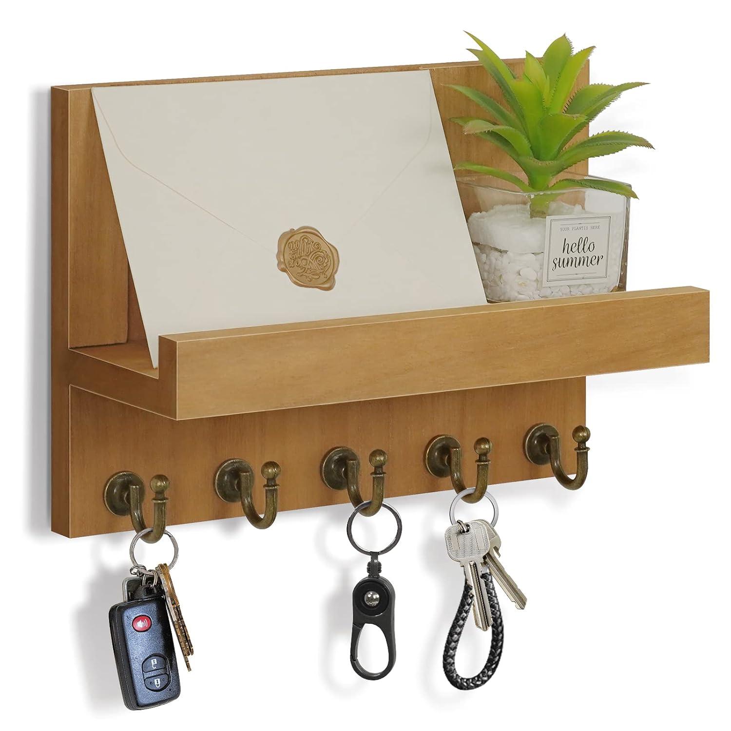 Winston Porter Shula Wood Wall Organizer