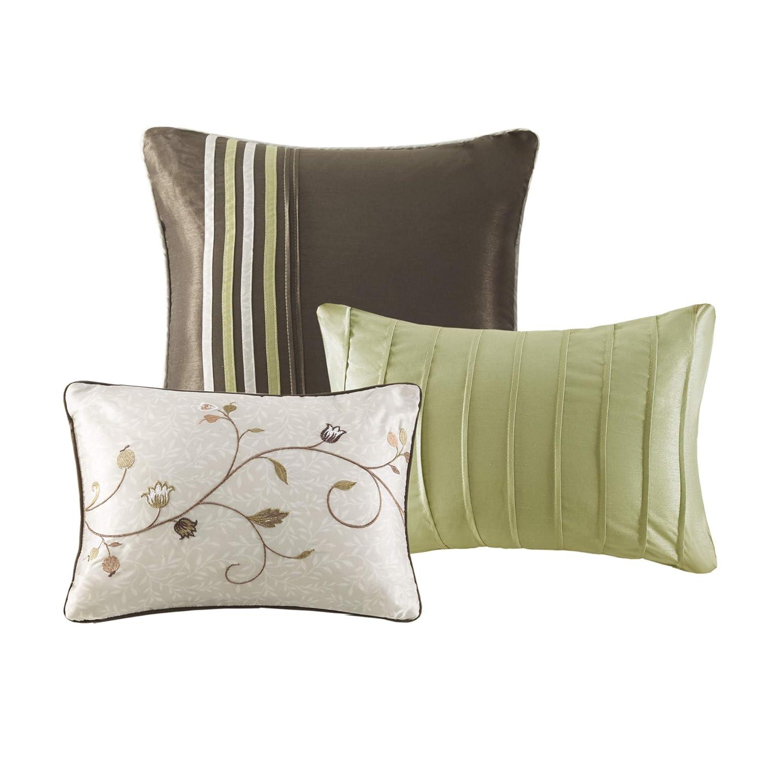 Madison Park Serene Embroidered 7 Piece Comforter Set