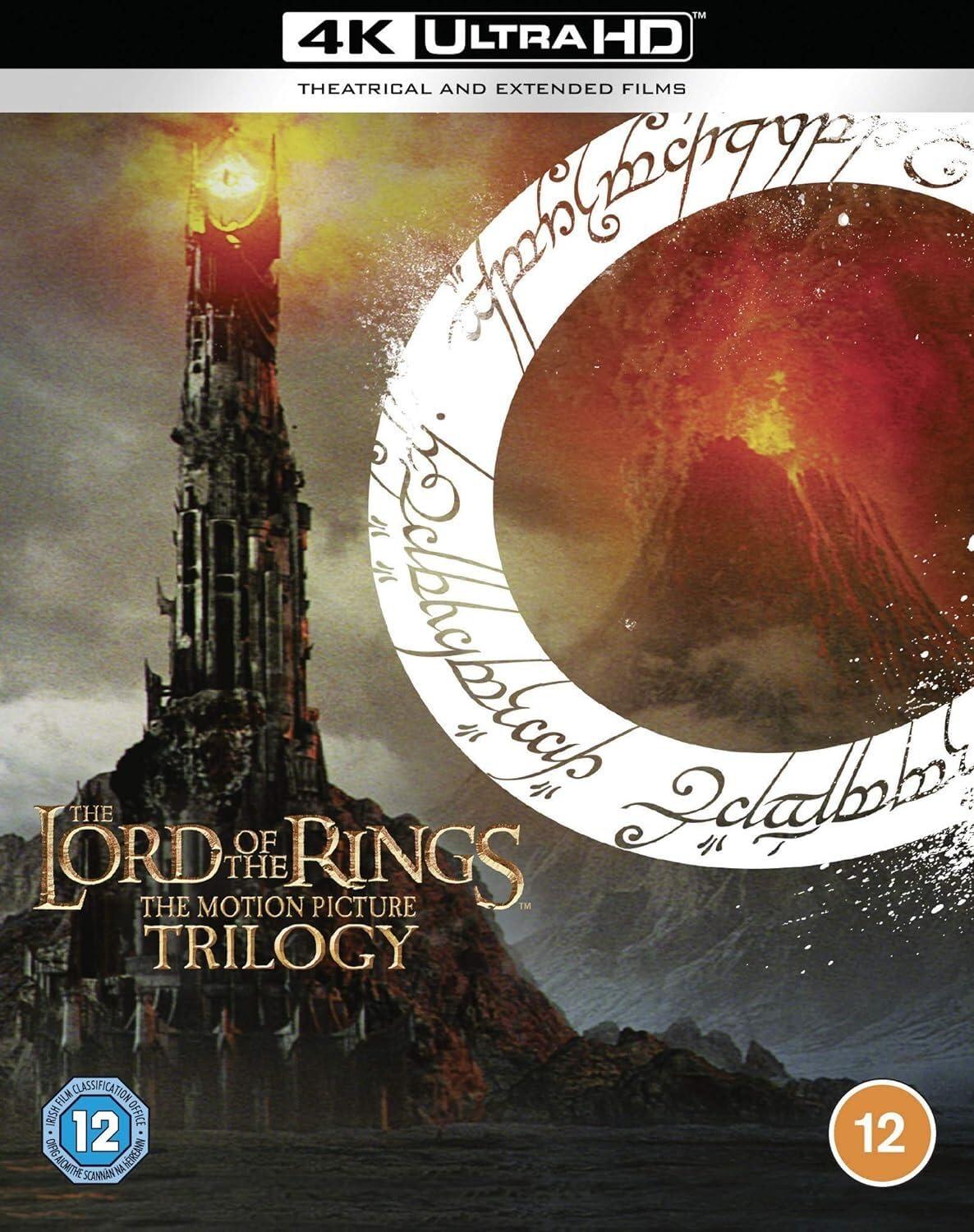 The Lord of the Rings: Motion Picture Trilogy (Extended & Theatrical)(4K/UHD)