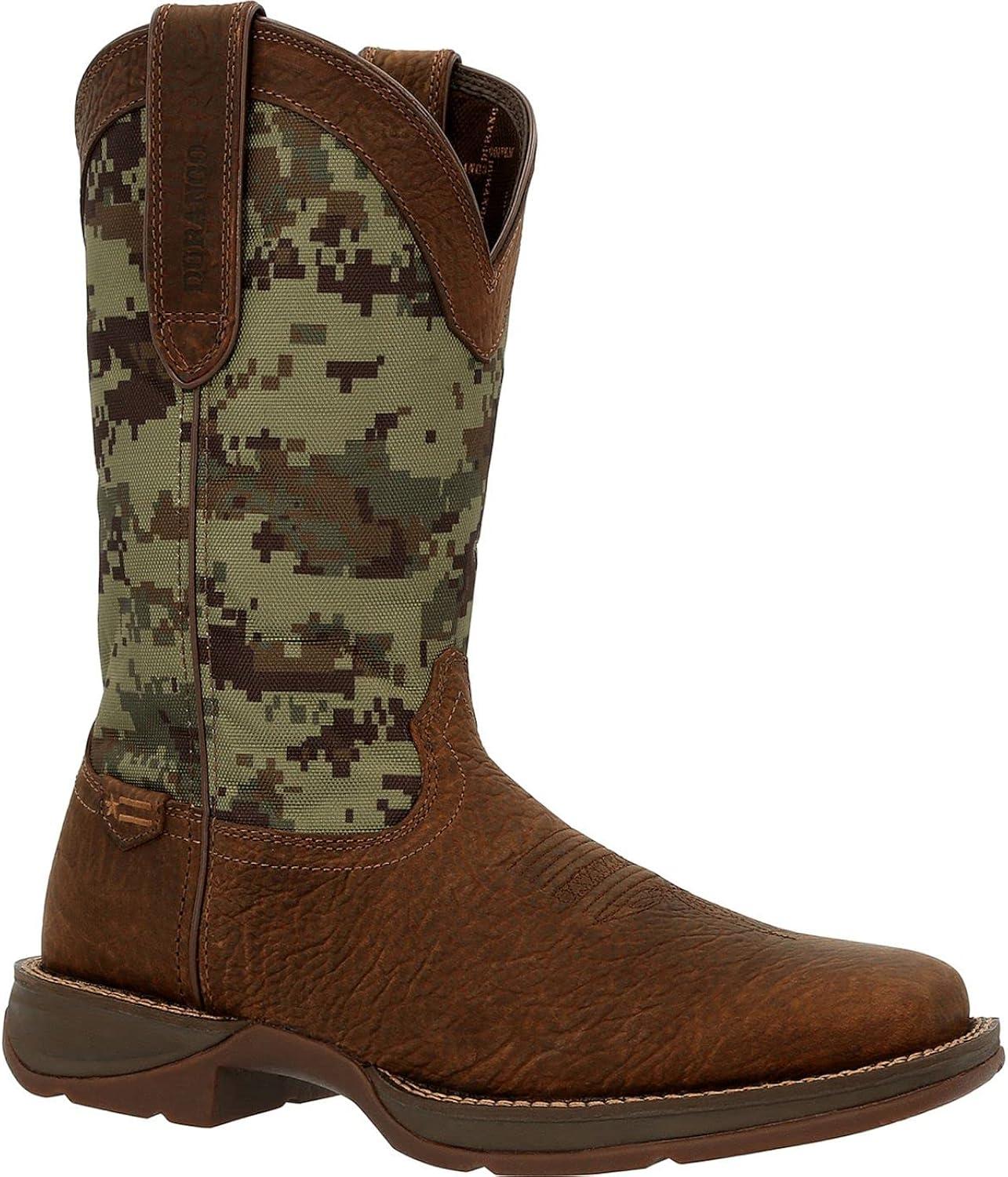 Men's Rebel by Durango Green Digi Camo Western Boot