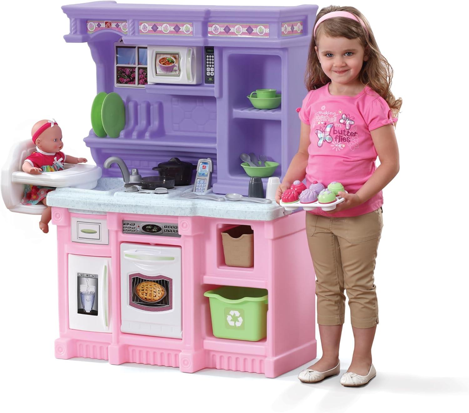 Step2 Step2 Little Bakers Toddler Pretend Play Toy Kitchen Set