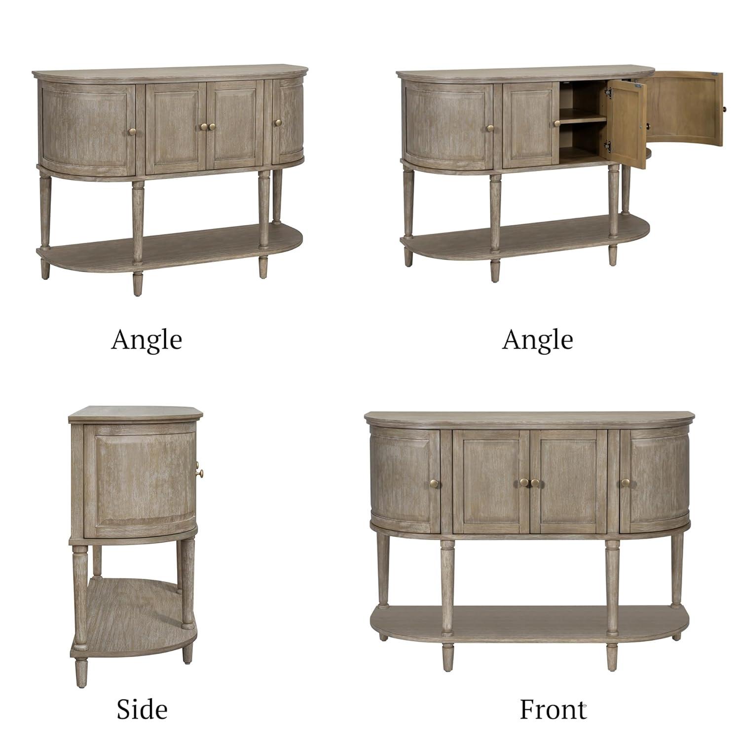 Ayanna Accent Cabinet With Lower Shelf