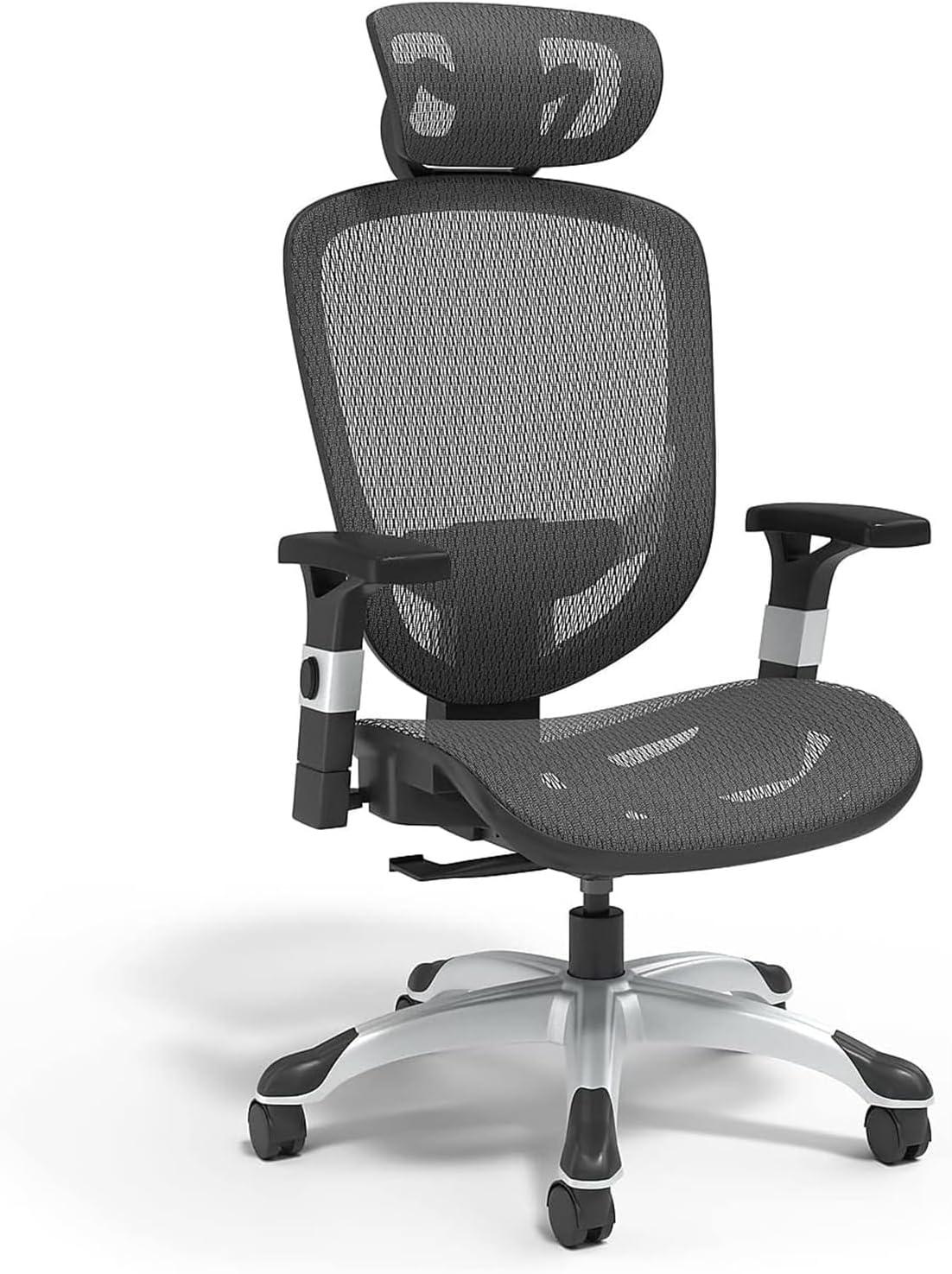 Union & Scale Flexfit Hyken Technical Mesh Task Chair Black 23481CC