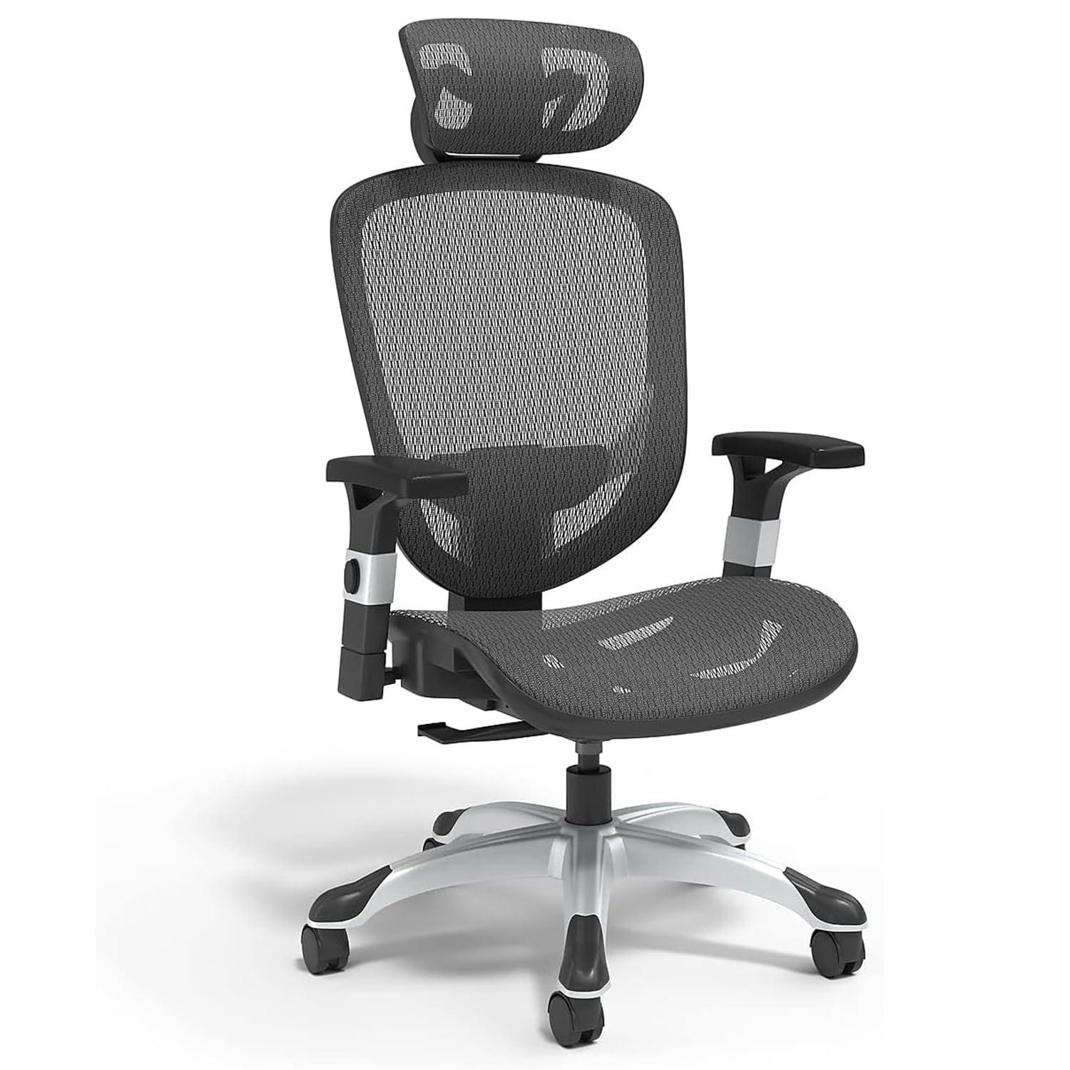 Union & Scale Flexfit Hyken Technical Mesh Task Chair Black 23481CC