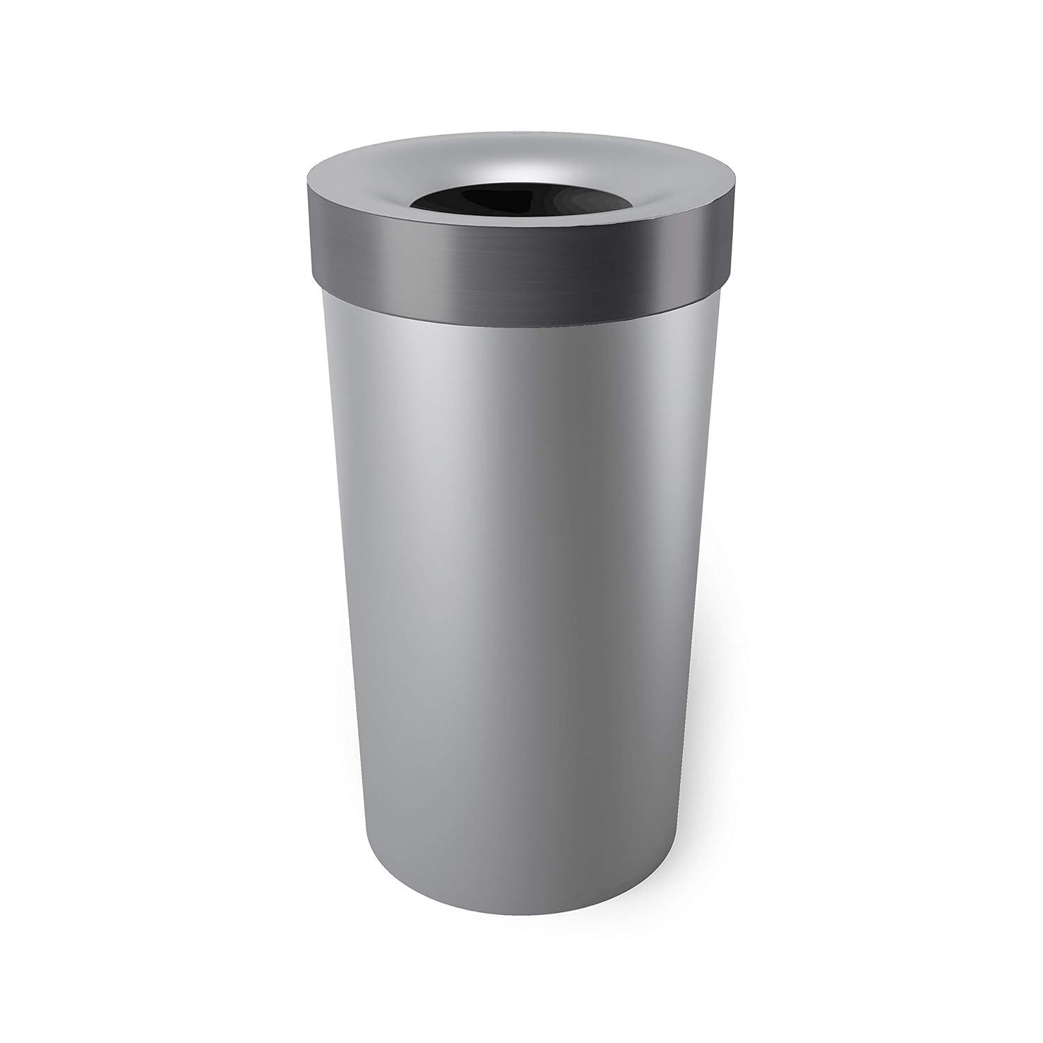 Plastic Open Trash Can - 16.5 Gallons