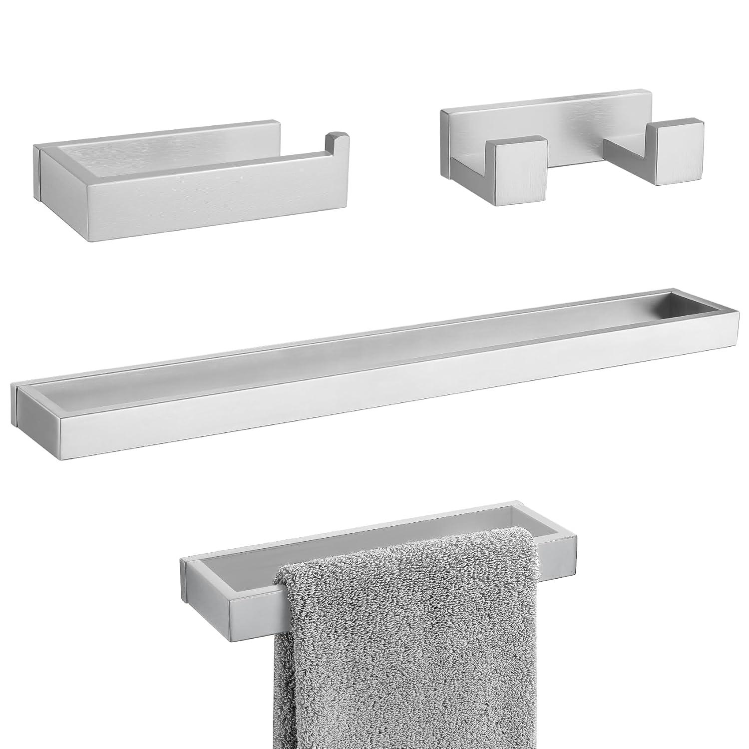 4 - Piece Bathroom Hardware Set