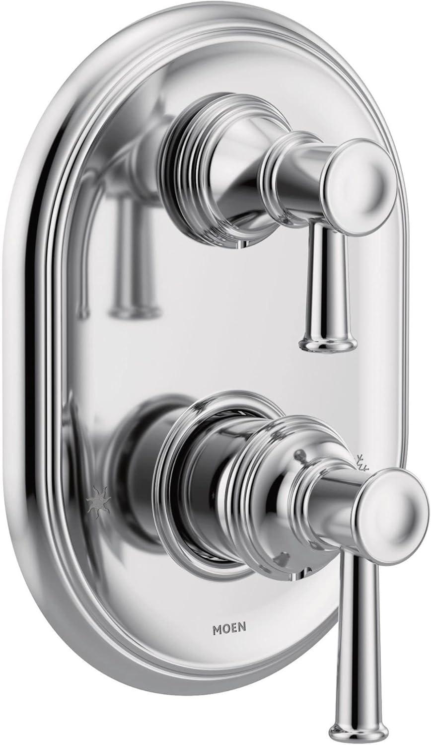 Belfield M-CORE 3-Series 2-Handle Shower Trim With Integrated Transfer Valve, Valve Required