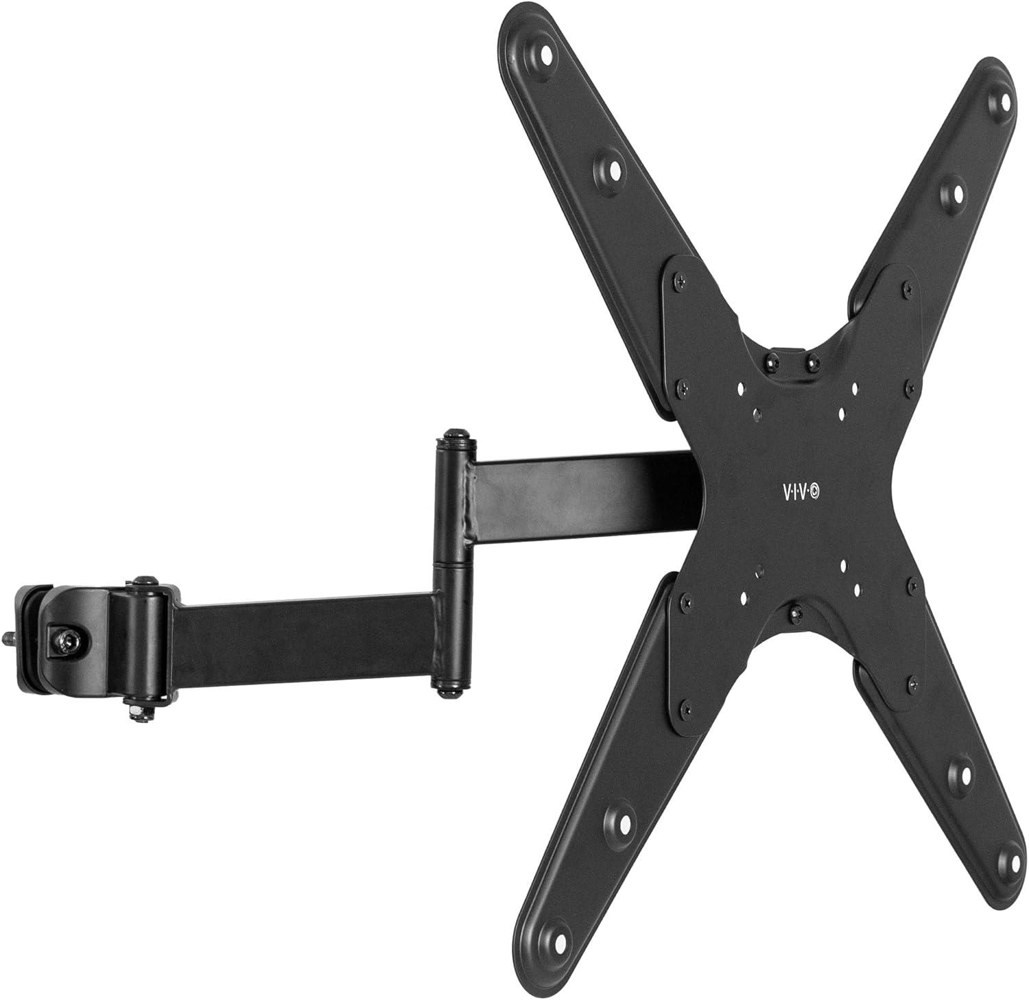 VIVO Steel Universal Pole Mount TV Arm VESA Plate | Fits 32" to 55" Screens