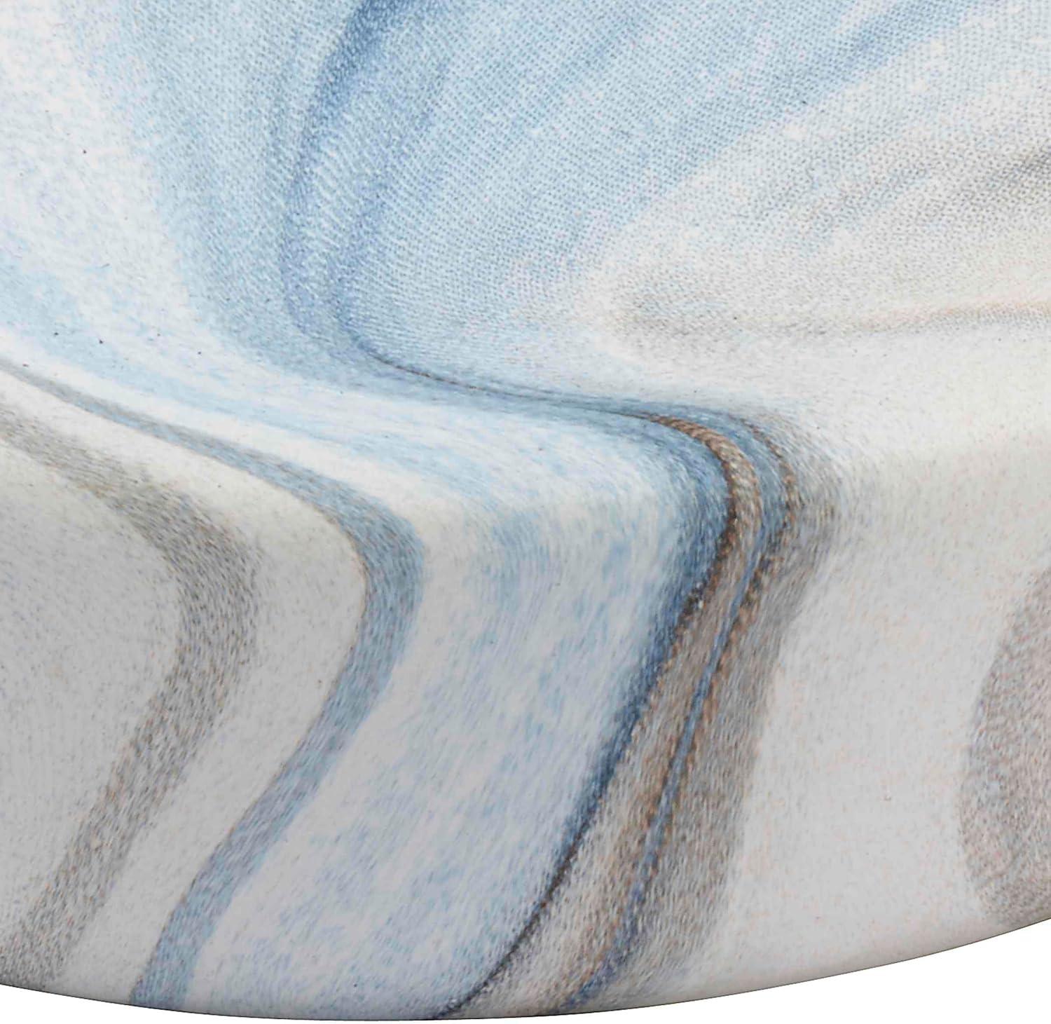 Avanti Linens Waves Blue Soap Dish