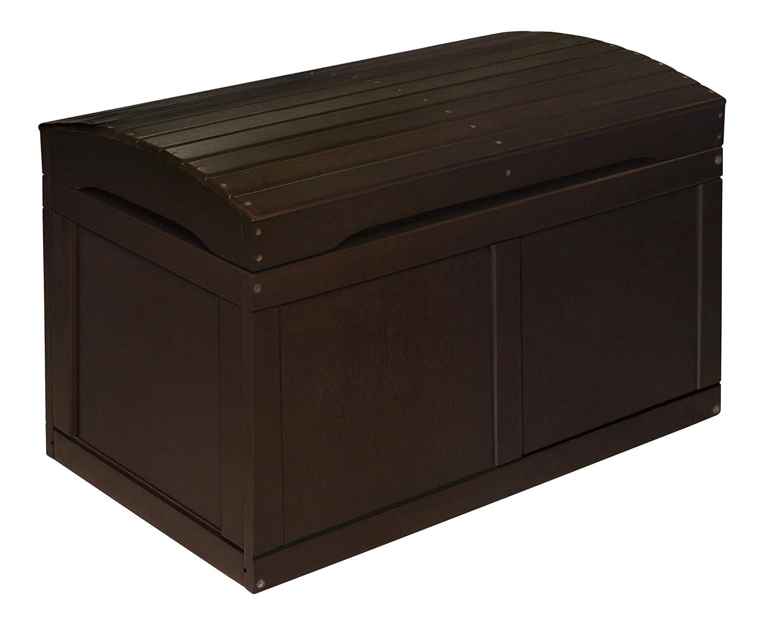 Badger Basket Hardwood Barrel Top Toy Chest - Natural