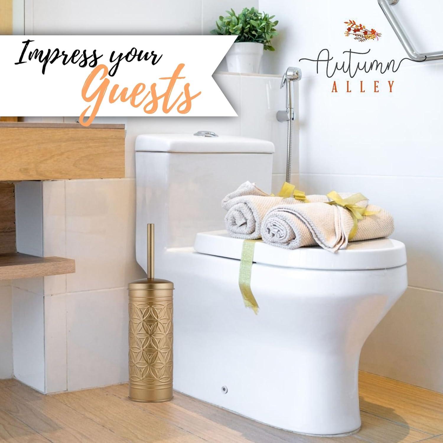 Autumn Alley Autumn Alley Alley Metal Toilet Brush And Holder