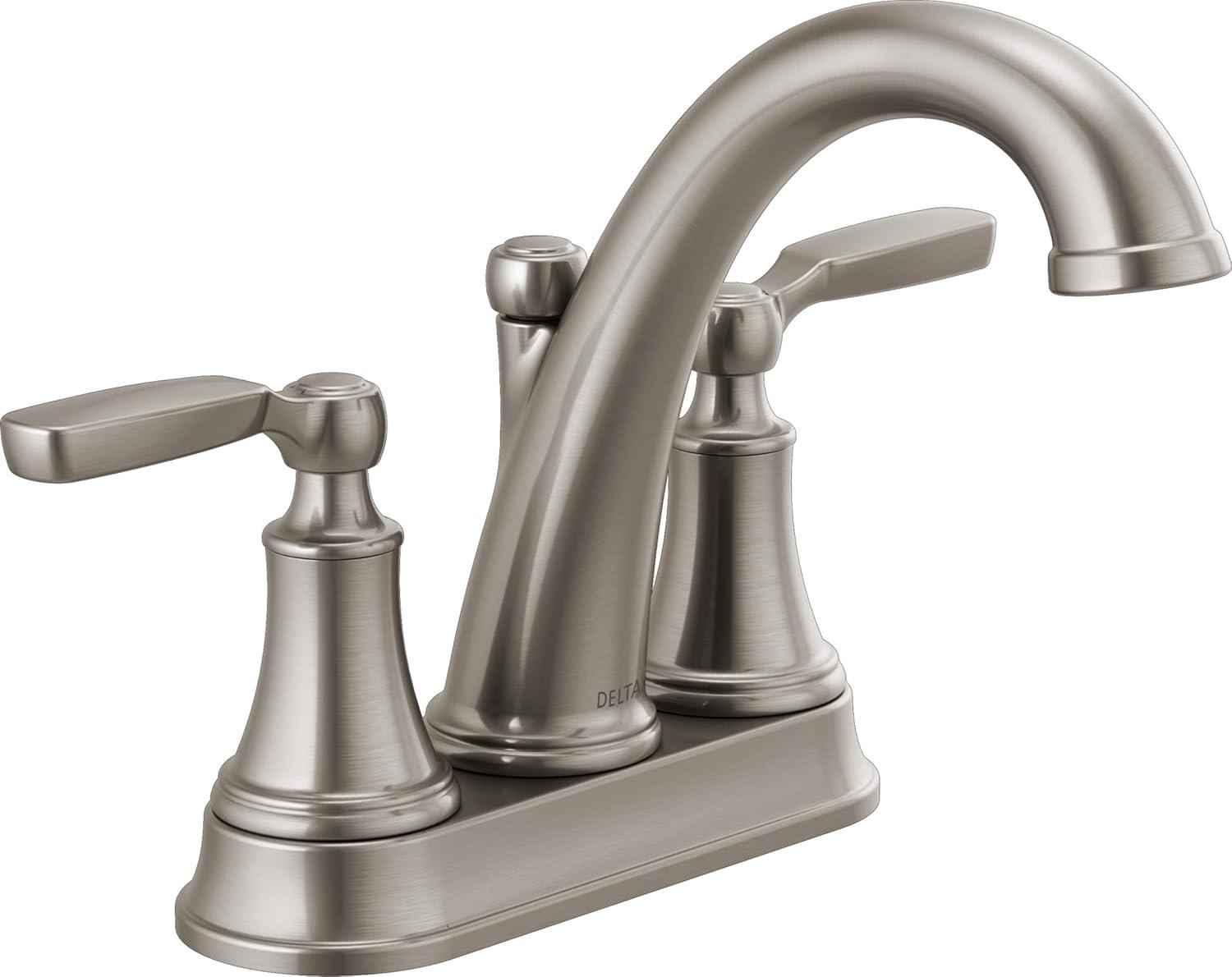 Woodhurst Centerset Bathroom Faucet with Drain Assembly