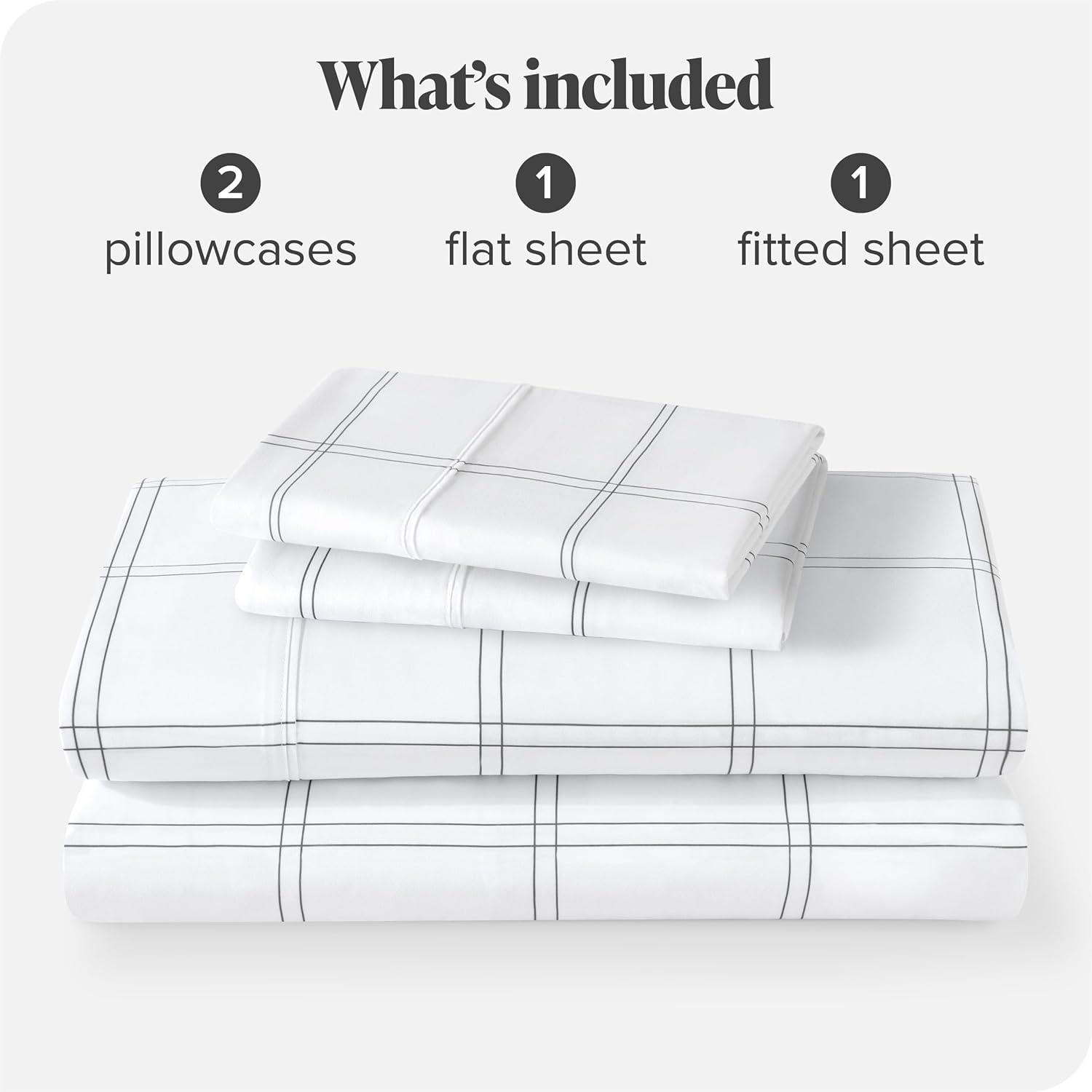 Printed Pattern Microfiber Sheet Set by Bare Home