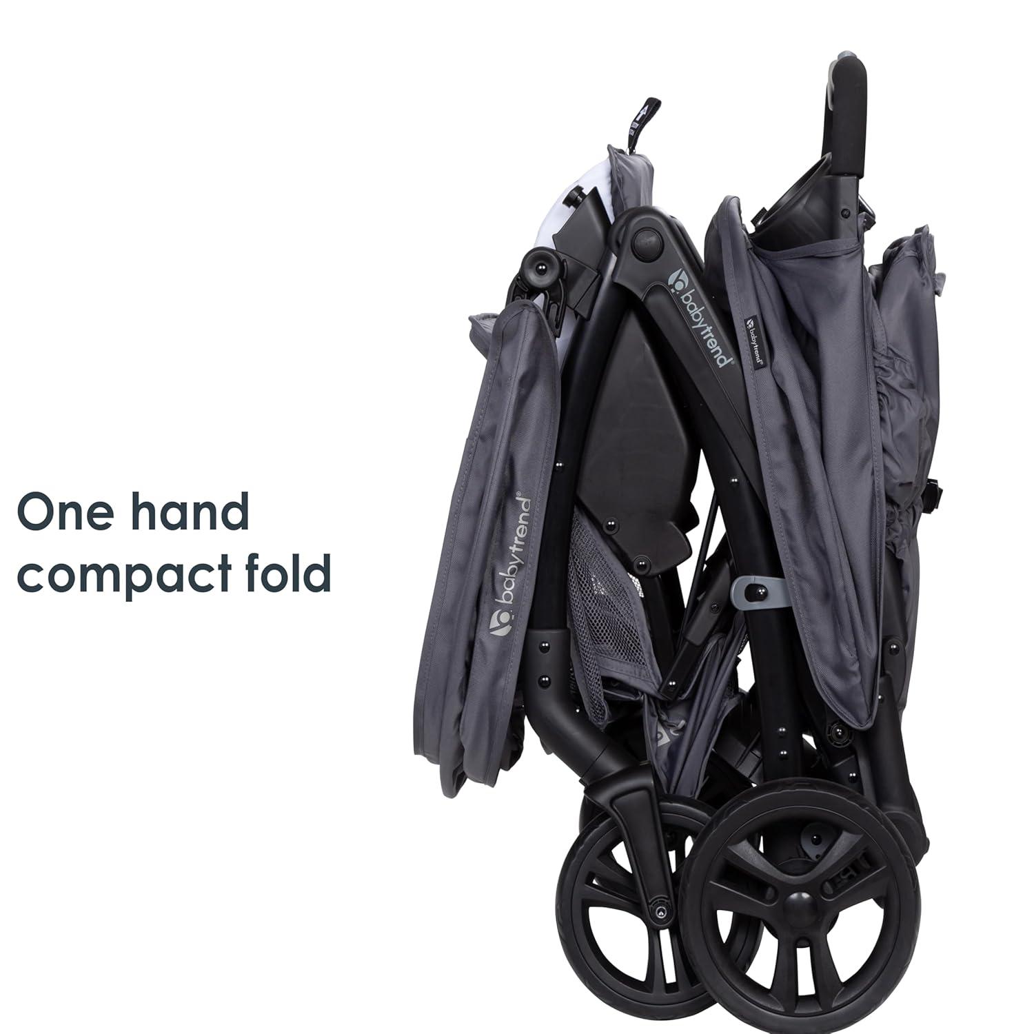 Baby Trend Sit N Stand Double 2.0 Stroller - Dash Gray