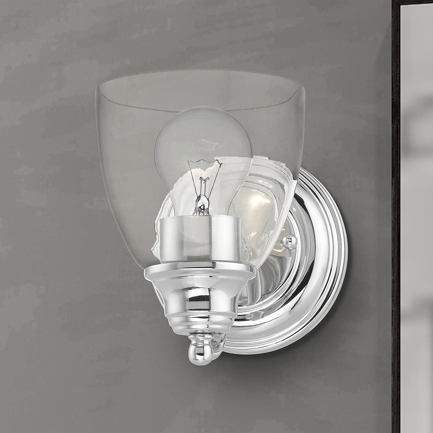 Livex Lighting Montgomery 1 - Light Vanity in  Polished Chrome